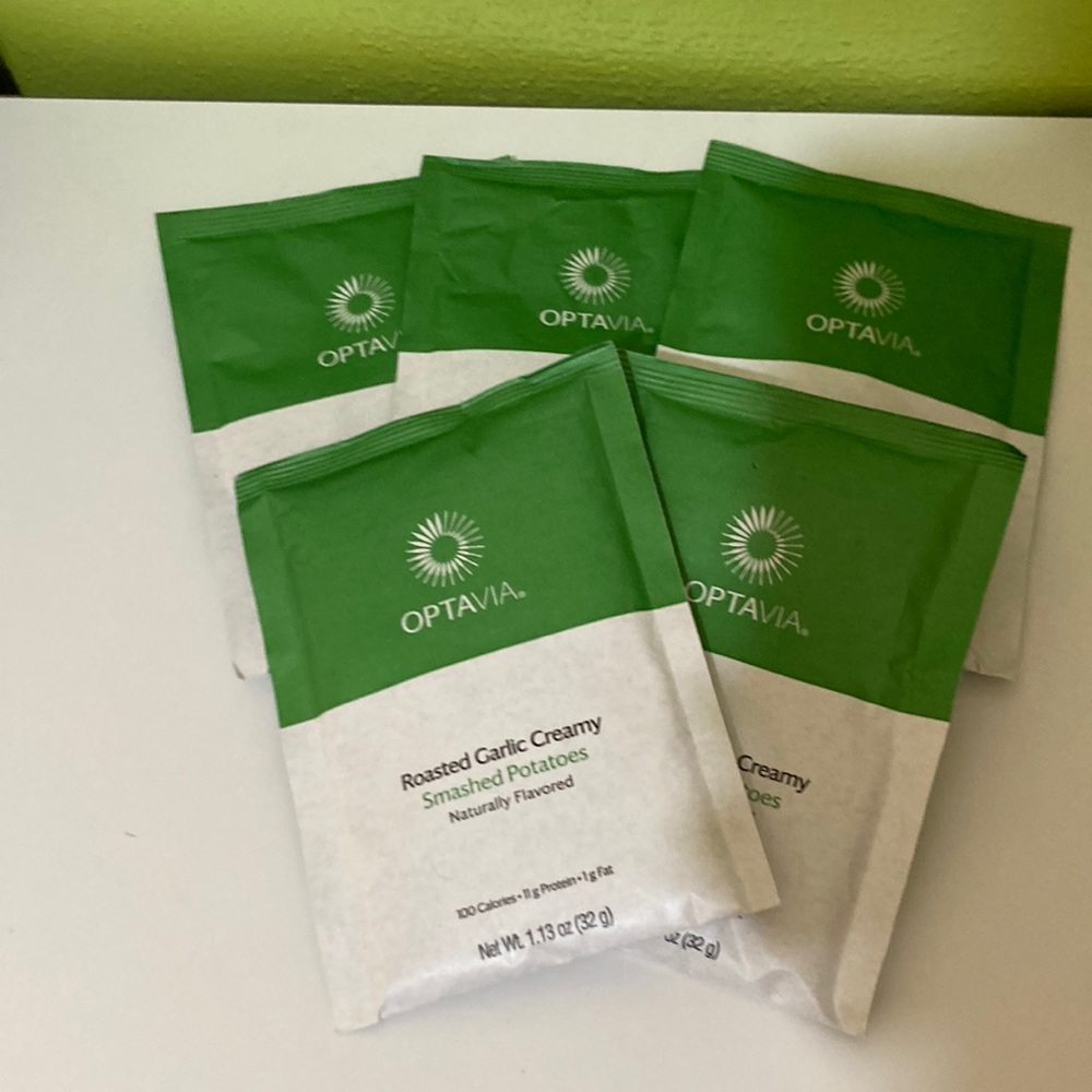 Optavia Roasted Roasted Garlic Creamy Smashed Potatoes